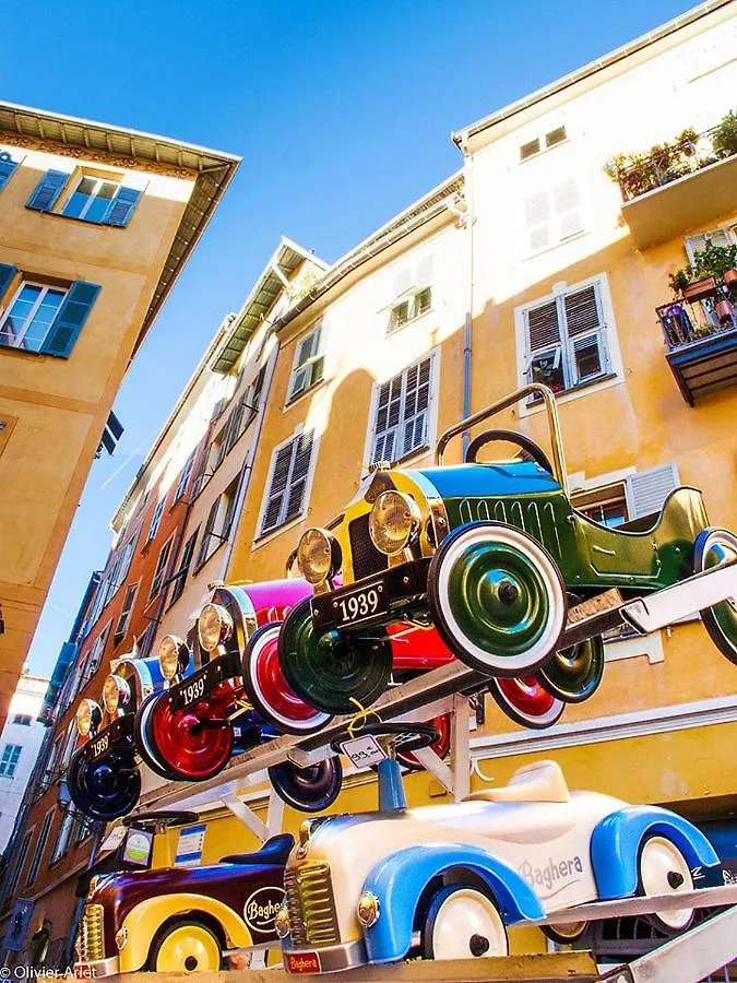 Apartment Aparthotel Riviera Nice Cote D'Azur - Vieux Nice Old Town Parfait Studio Ac - 5Mn Promenade Des Anglais - Menica 1